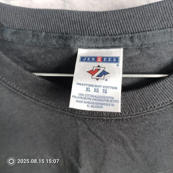 OAR Local Crew Shirt Mens XL Black Jerzees Summer 2009 Tour Concert Band Tee - Picture 3 of 4